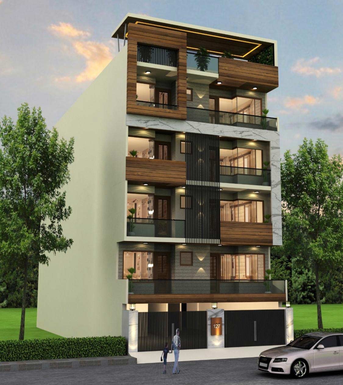 4 BHK Luxury Apartments G Block, Preet Vihar