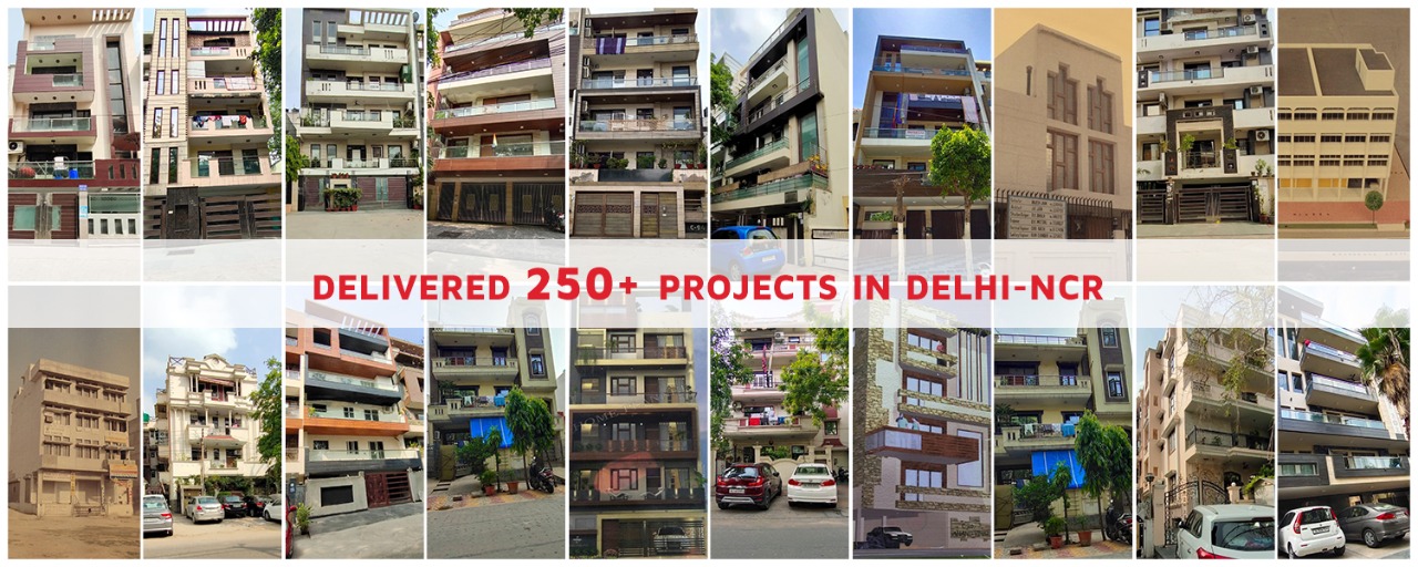Delivered projects across Delhi-NCR