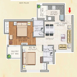 3BHK
